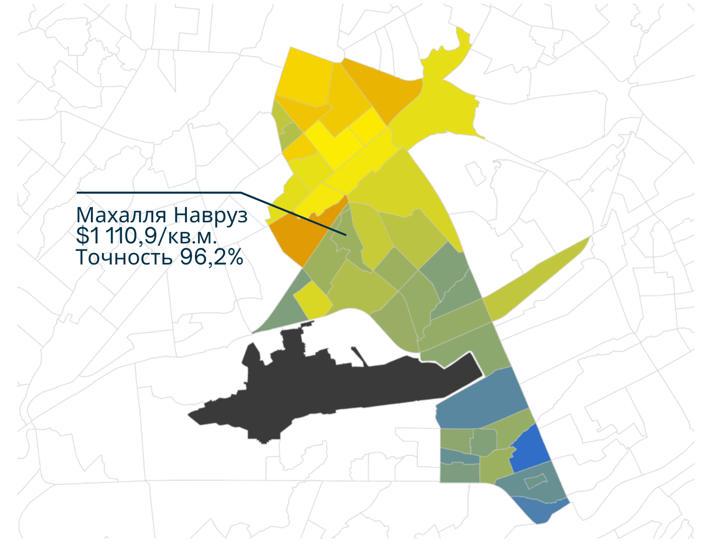 Карта локаций и махаллей